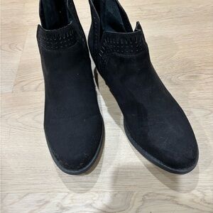 Carlos by Carlos Santana Black Ankle Booties